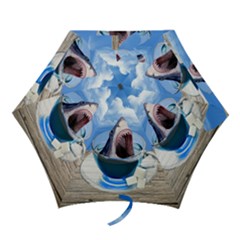 Cup Of Tea Mini Folding Umbrellas by Valentinaart