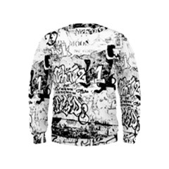 Graffiti Kids  Sweatshirt by Valentinaart