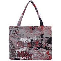 Graffiti Mini Tote Bag by ValentinaDesign