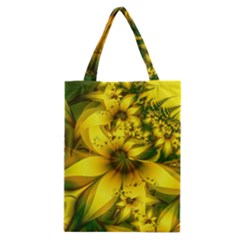 Beautiful Yellow-green Meadow Of Daffodil Flowers Classic Tote Bag by jayaprime