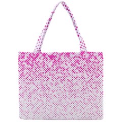 Halftone Dot Background Pattern Mini Tote Bag by Celenk