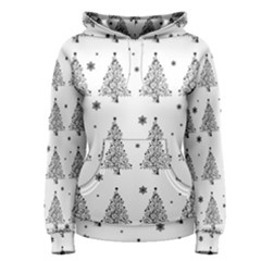 Christmas Tree - Pattern Women s Pullover Hoodie by Valentinaart