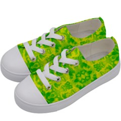 Pattern Kids  Low Top Canvas Sneakers by gasi