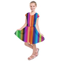 Pattern Kids  Short Sleeve Dress by gasi