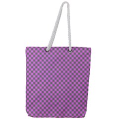 Pattern Full Print Rope Handle Tote (large) by gasi