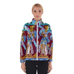 Mexico Puebla Mural Ethnic Aztec Winterwear by Celenk