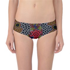 Aboriginal Art - Waterholes Classic Bikini Bottoms by hogartharts