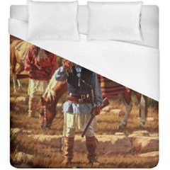 Apache Braves Duvet Cover (king Size) by allthingseveryone