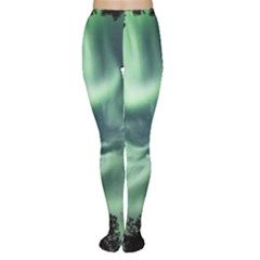 Northern Lights In The Forest Women s Tights by Ucco