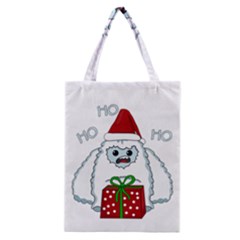 Yeti Xmas Classic Tote Bag by Valentinaart