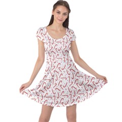 Candy Cane Cap Sleeve Dress by patternstudio