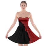 Canada Maple Leaf  Strapless Bra Top Dress