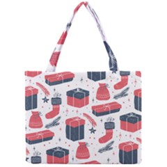 Christmas Gift Sketch Mini Tote Bag by patternstudio