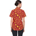 Star Stars Pattern Design Women s Short Sleeve Shirt View2