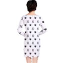 Black Pixel Skull Pirate Long Sleeve Nightdress View2