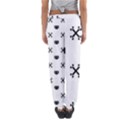 Black Pixel Skull Pirate Women s Jogger Sweatpants View2