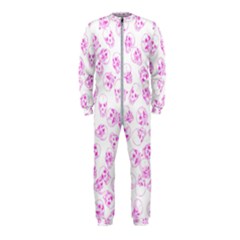 A Lot Of Skulls Pink Onepiece Jumpsuit (kids) by jumpercat