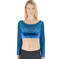 Tri 04 Long Sleeve Crop Top by jumpercat