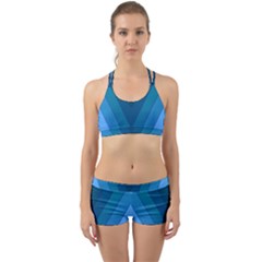 Tri 04 Back Web Sports Bra Set by jumpercat