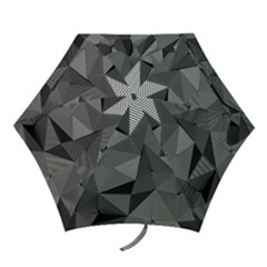 Geometric Doodle Mini Folding Umbrellas