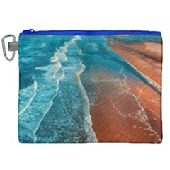 Sea Ocean Coastline Coast Sky Canvas Cosmetic Bag (xxl) by BangZart