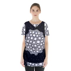 Strange Planet Skirt Hem Sports Top by jumpercat