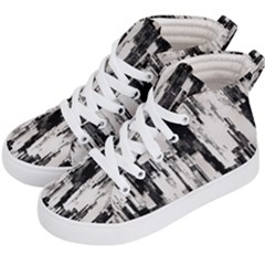 Pattern Structure Background Dirty Kid s Hi-top Skate Sneakers by BangZart