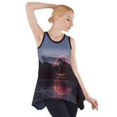 London Eye Across The Pond Side Drop Tank Tunic by all7sins