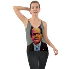 George W Bush Pop Art President Usa Cami by BangZart