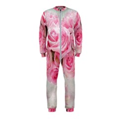 Pink Roses Onepiece Jumpsuit (kids) by NouveauDesign