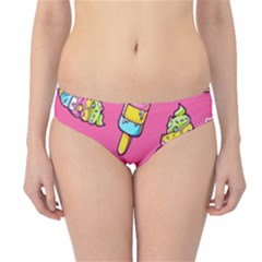 Summer Ice Creams Flavors Pattern Hipster Bikini Bottoms by Bigfootshirtshop