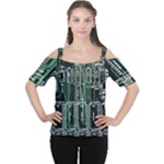 Printed Circuit Board Circuits Cutout Shoulder Tee