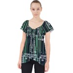 Printed Circuit Board Circuits Lace Front Dolly Top