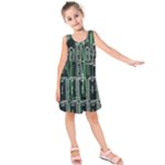 Printed Circuit Board Circuits Kids  Sleeveless Dress