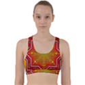 Mandala Zen Meditation Spiritual Back Weave Sports Bra View1