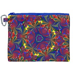 Kaleidoscope Pattern Ornament Canvas Cosmetic Bag (xxl) by Celenk