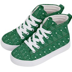 Christmas Tree Holiday Star Kid s Hi-top Skate Sneakers by Celenk