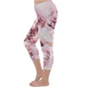 Flowers Bouquet Art Abstract Capri Winter Leggings  View2