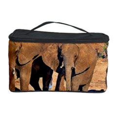 Elephants Animal Art Abstract Cosmetic Storage Case by Celenk