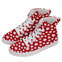 Cute Canada Shoes  Women s Hi-top Skate Sneakers by CanadaSouvenirs