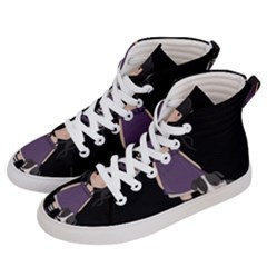 Dolly Girl And Dog Women s Hi-top Skate Sneakers by Valentinaart