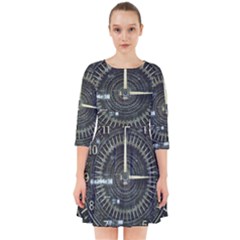 Time Machine Science Fiction Future Smock Dress by Celenk