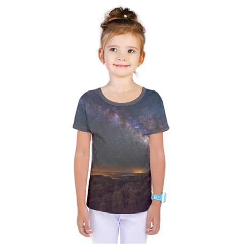 Fairyland Canyon Utah Park Kids  One Piece Tee by Celenk