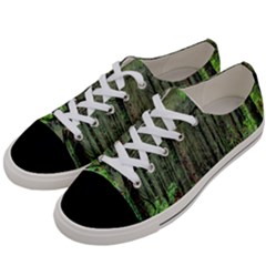 Forest Woods Nature Landscape Tree Women s Low Top Canvas Sneakers by Celenk