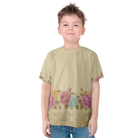Shabby Country Kids  Cotton Tee by NouveauDesign