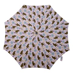 Outside Brown Cats Hook Handle Umbrellas (large) by snowwhitegirl