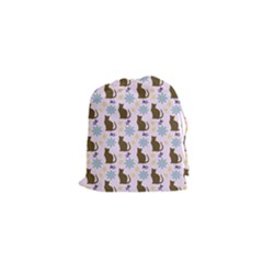 Outside Brown Cats Drawstring Pouches (xs)  by snowwhitegirl