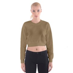 Brownish Cropped Sweatshirt by snowwhitegirl