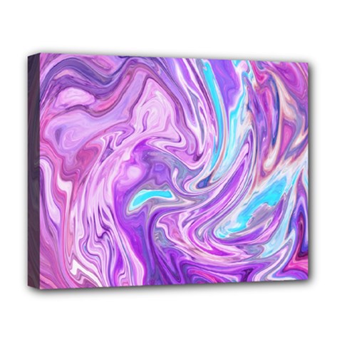 Abstract Art Texture Form Pattern Deluxe Canvas 20  X 16  