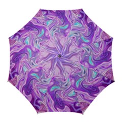 Abstract Art Texture Form Pattern Golf Umbrellas